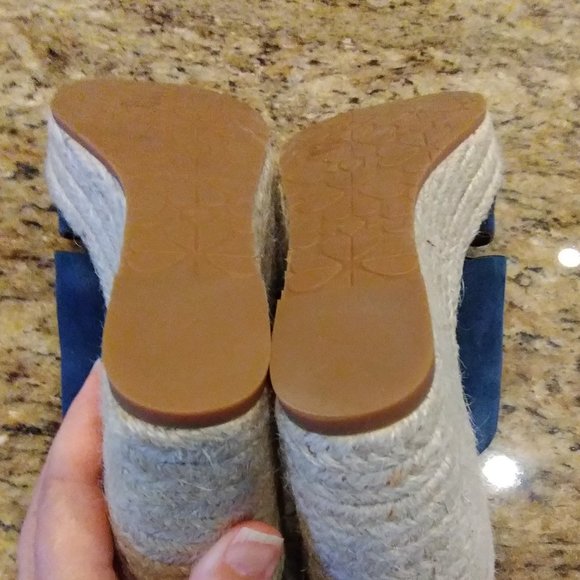 Kate Spade New York Tropez Espadrille Wedges Size 9B - Picture 8 of 15